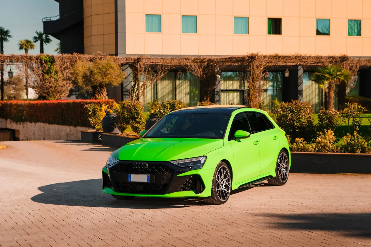 Audi RS3 Restyling 2025 — Cannes Luxury Car Rental, Cannes. Audi RS3 Restyling in Cannes La location d'une Audi RS3 Restyling à Cannes propose un…