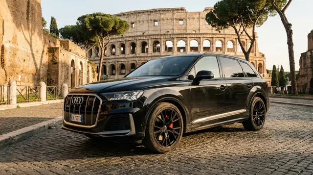 Audi SQ7 7seater 2023 — Cannes Luxury Car Rental, Cannes