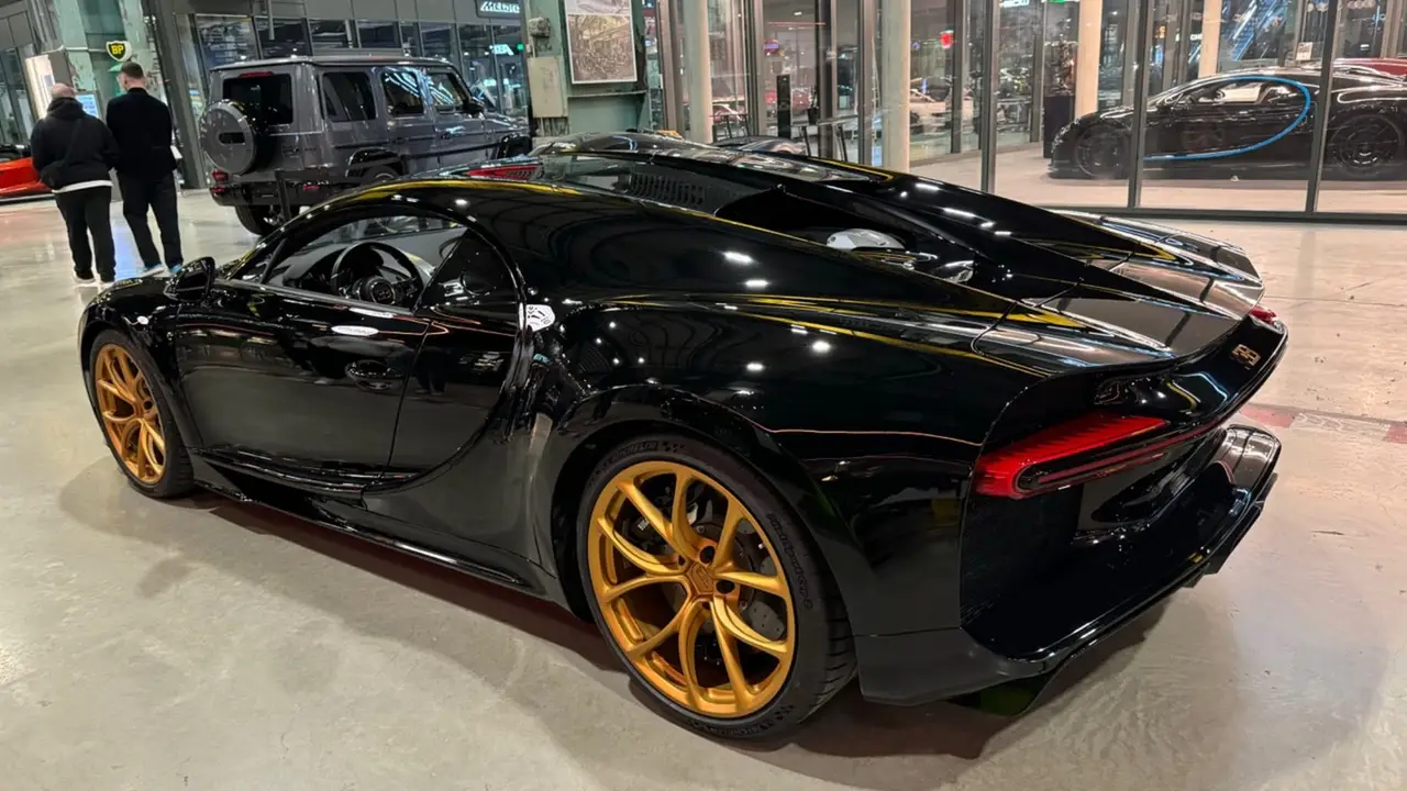 Bugatti Chiron 110 Ani 2019, front view — Cannes Luxury Car Rental, Cannes. Bugatti Chiron 110 Ani in Cannes Hiring a Bugatti Chiron 110 Ani in Cannes provides an…