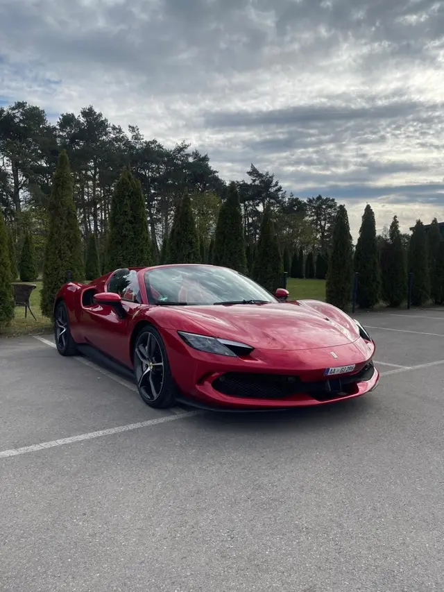 Ferrari 296 GTS Spider 2025 — Cannes Luxury Car Rental, Cannes