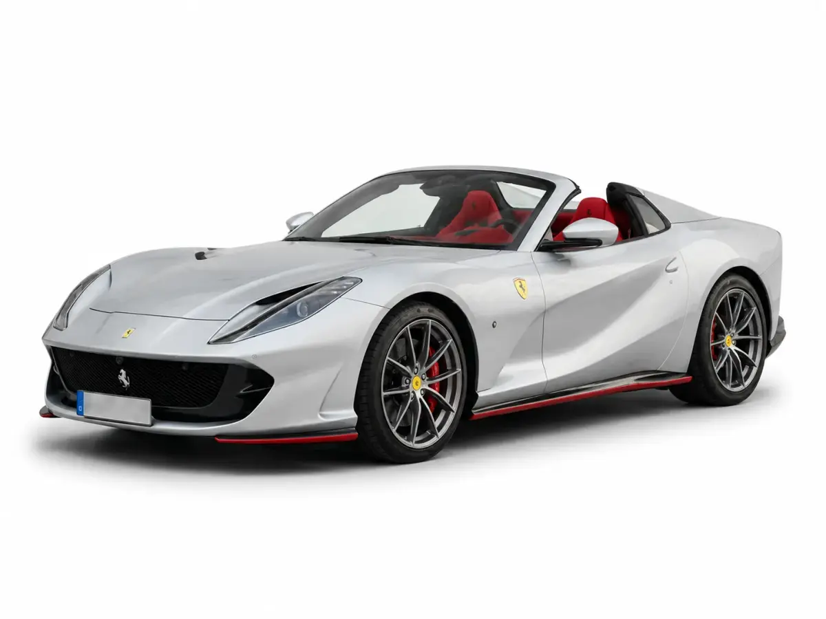 Ferrari 812 GTS 2024, exterior — Cannes Luxury Car Rental, Cannes. Ferrari 812 GTS in Cannes Hiring a Ferrari 812 GTS in Cannes provides a high-performance…