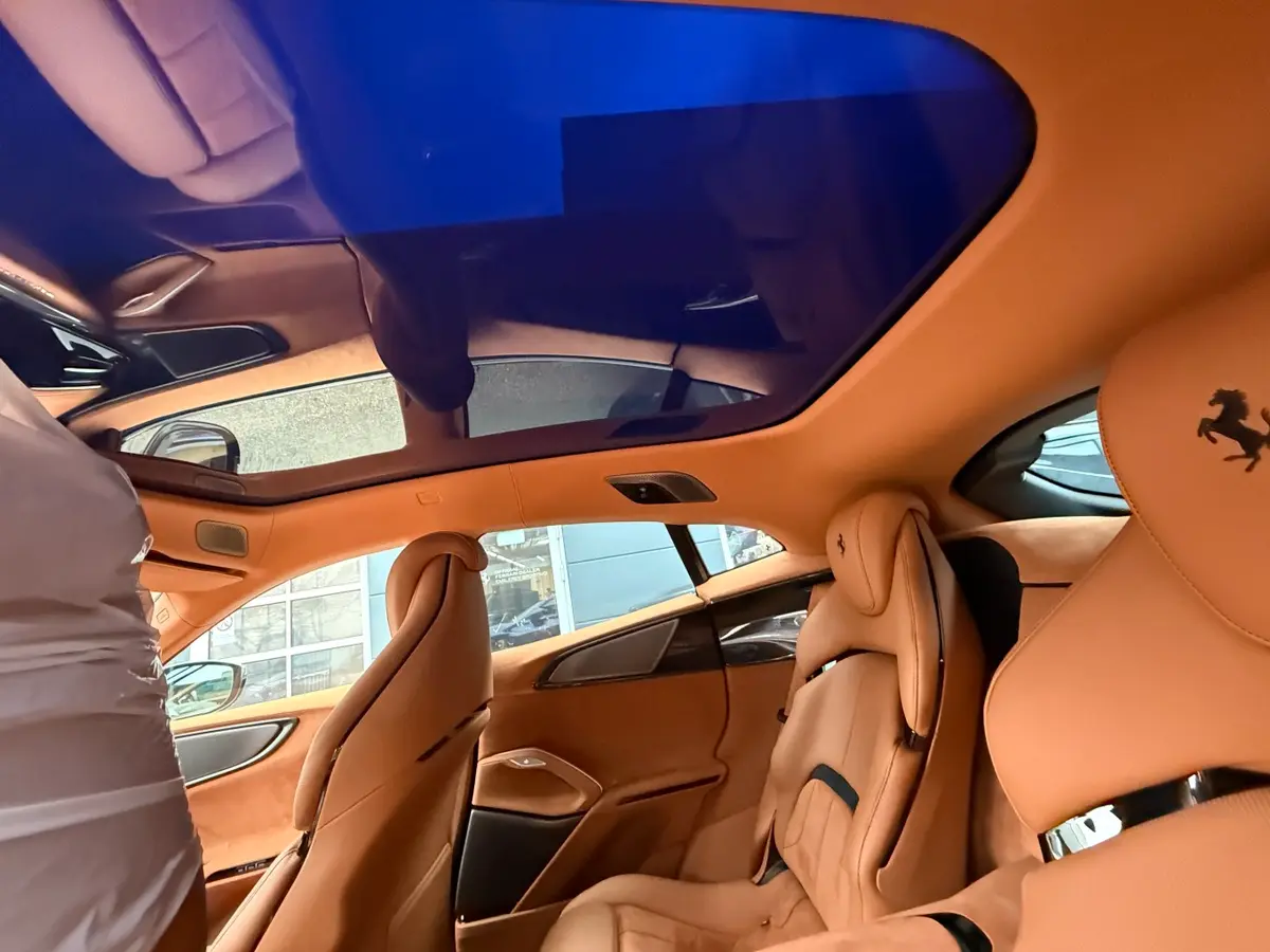 Ferrari Purosangue 2024, interior — Cannes Luxury Car Rental, Cannes. Ferrari Purosangue in Cannes Hiring a Ferrari Purosangue in Cannes provides a…
