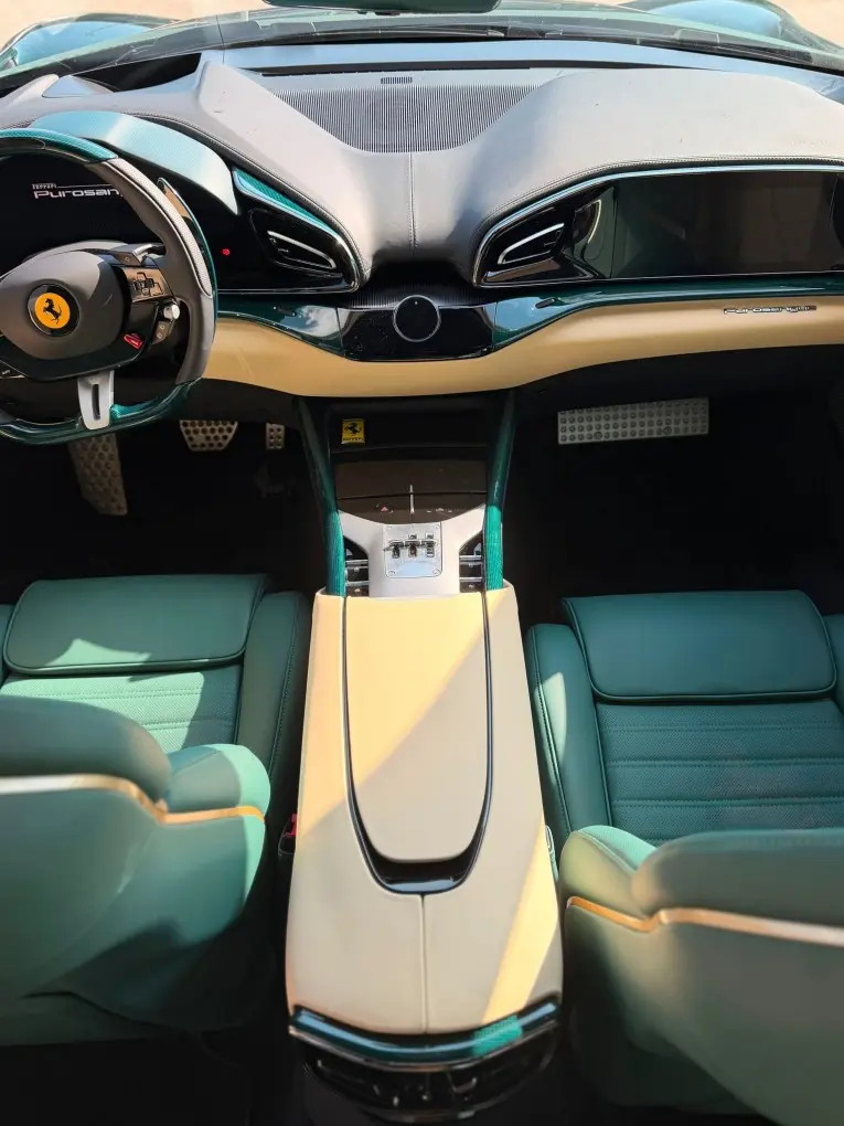 Ferrari Purosangue Atelier 2025, extérieur — Cannes Luxury Car Rental, Cannes. Ferrari Purosangue Atelier in Cannes Louer une Ferrari Purosangue Atelier à Cannes offre…