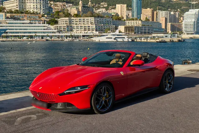 Ferrari Roma Spider 2024 — Cannes Luxury Car Rental, Cannes