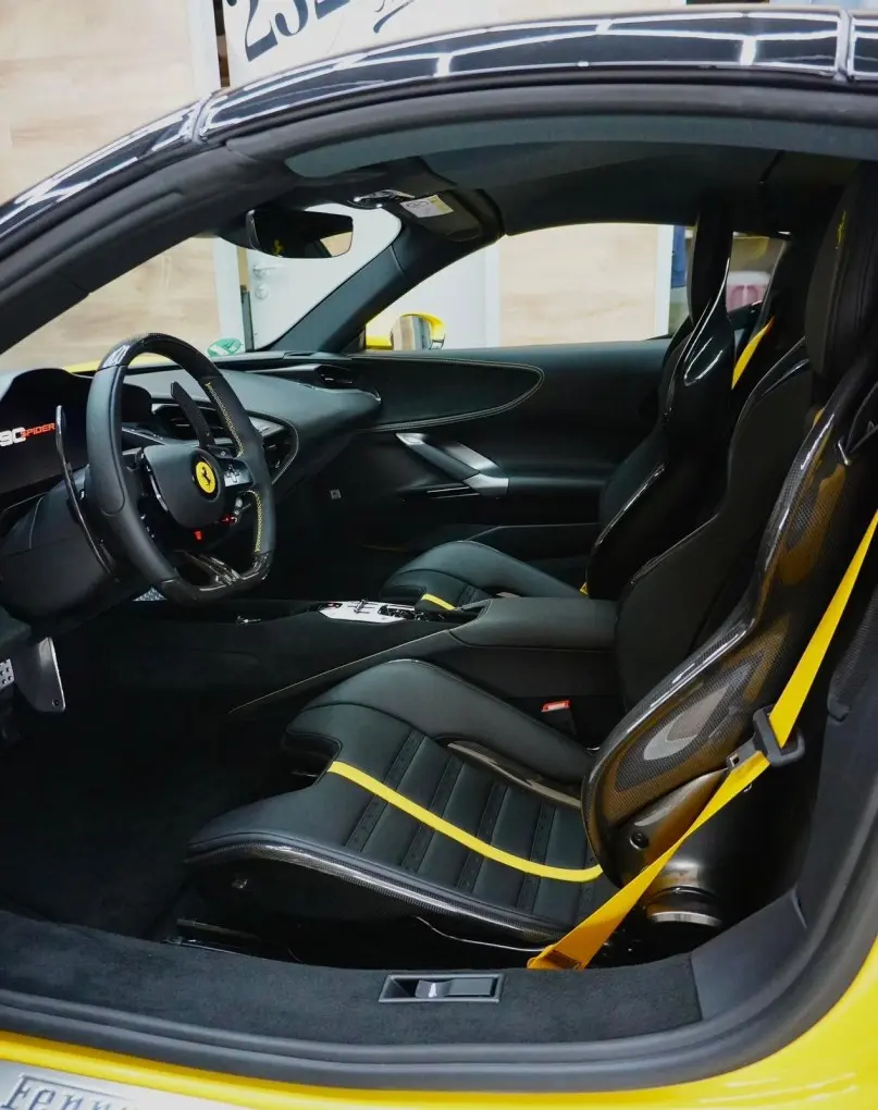Ferrari SF90 Spider 2024, exterior — Cannes Luxury Car Rental, Cannes. Ferrari SF90 Spider in Cannes Hiring a Ferrari SF90 Spider in Cannes provides a…