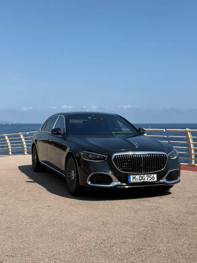 Maybach S580 2023 — Cannes Luxury Car Rental, Cannes