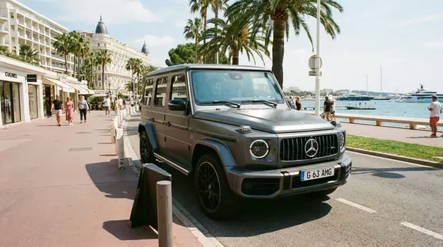 Mercedes Benz G63 2023 — Cannes Luxury Car Rental, Cannes