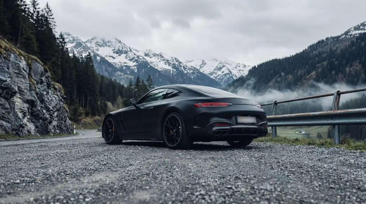 Mercedes Benz GT63 AMG Coupe 2024, vue avant — Cannes Luxury Car Rental, Cannes. Mercedes Benz GT63 AMG Coupe in Cannes La location d'une Mercedes Benz GT63 AMG Coupe à…
