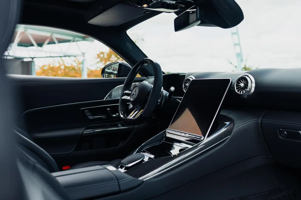 Mercedes Benz GT63 AMG Coupe 2024, vue arrière — Cannes Luxury Car Rental, Cannes. Mercedes Benz GT63 AMG Coupe in Cannes La location d'une Mercedes Benz GT63 AMG Coupe à…