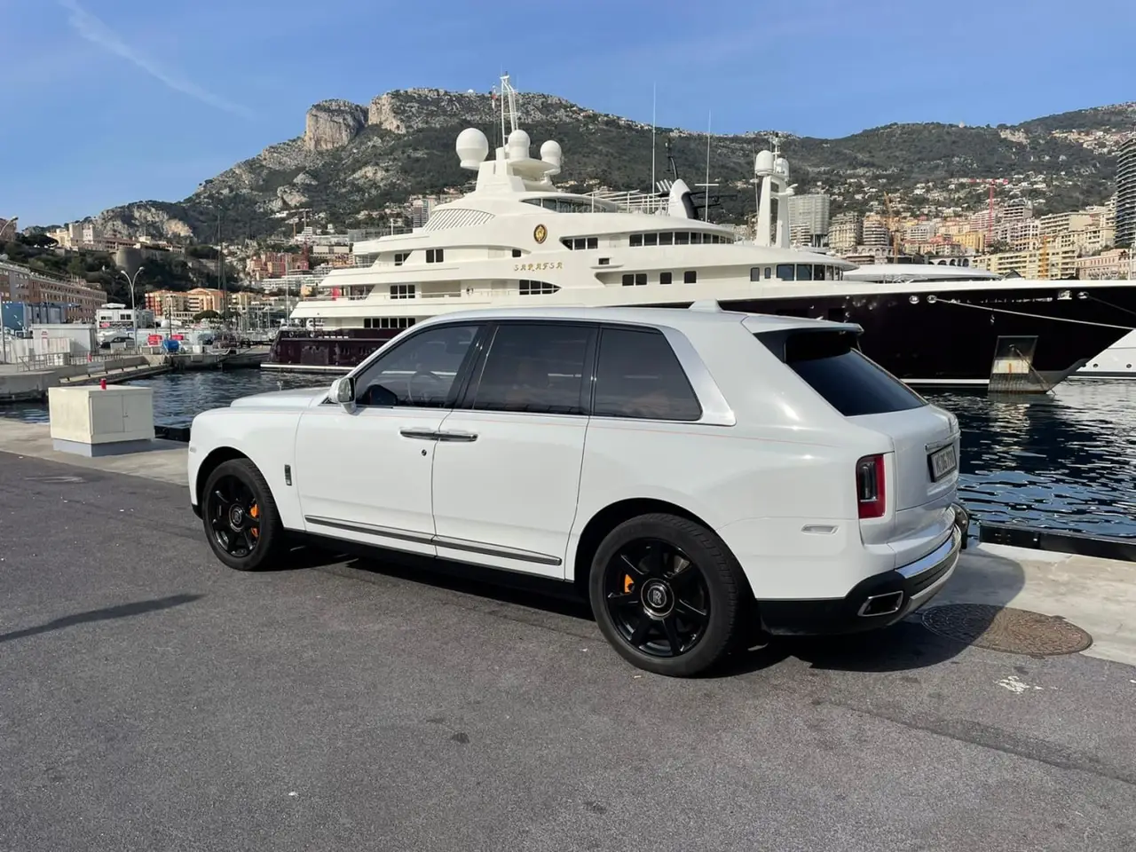 Rolls-Royce Cullinan 2022, exterior — Cannes Luxury Car Rental, Cannes. Rolls-Royce Cullinan in Cannes Hiring a Rolls-Royce Cullinan in Cannes provides an…