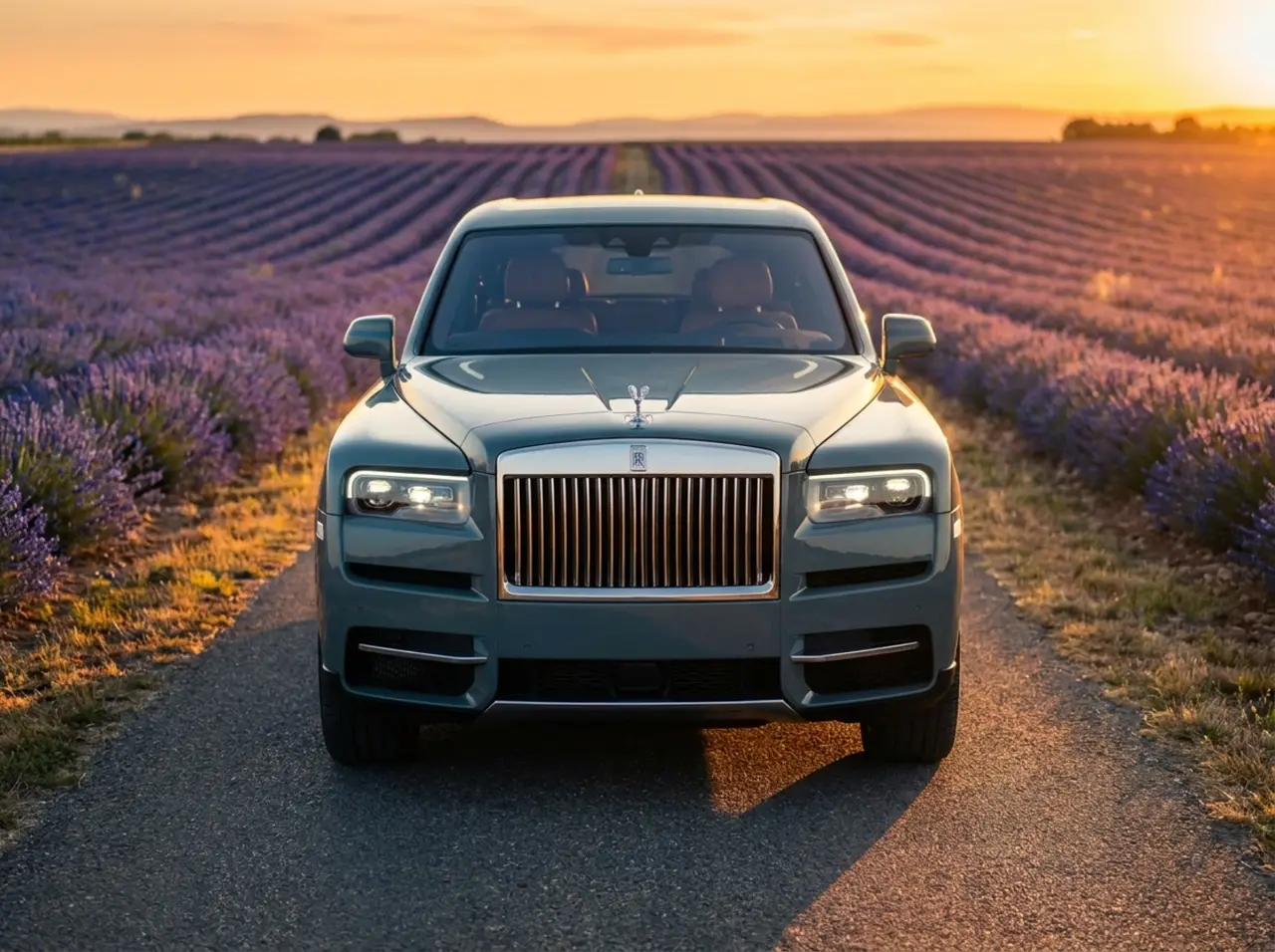 Rolls-Royce Cullinan 2025, vista trasera — Cannes Luxury Car Rental, Cannes. Domina la Grande Corniche con presencia absoluta