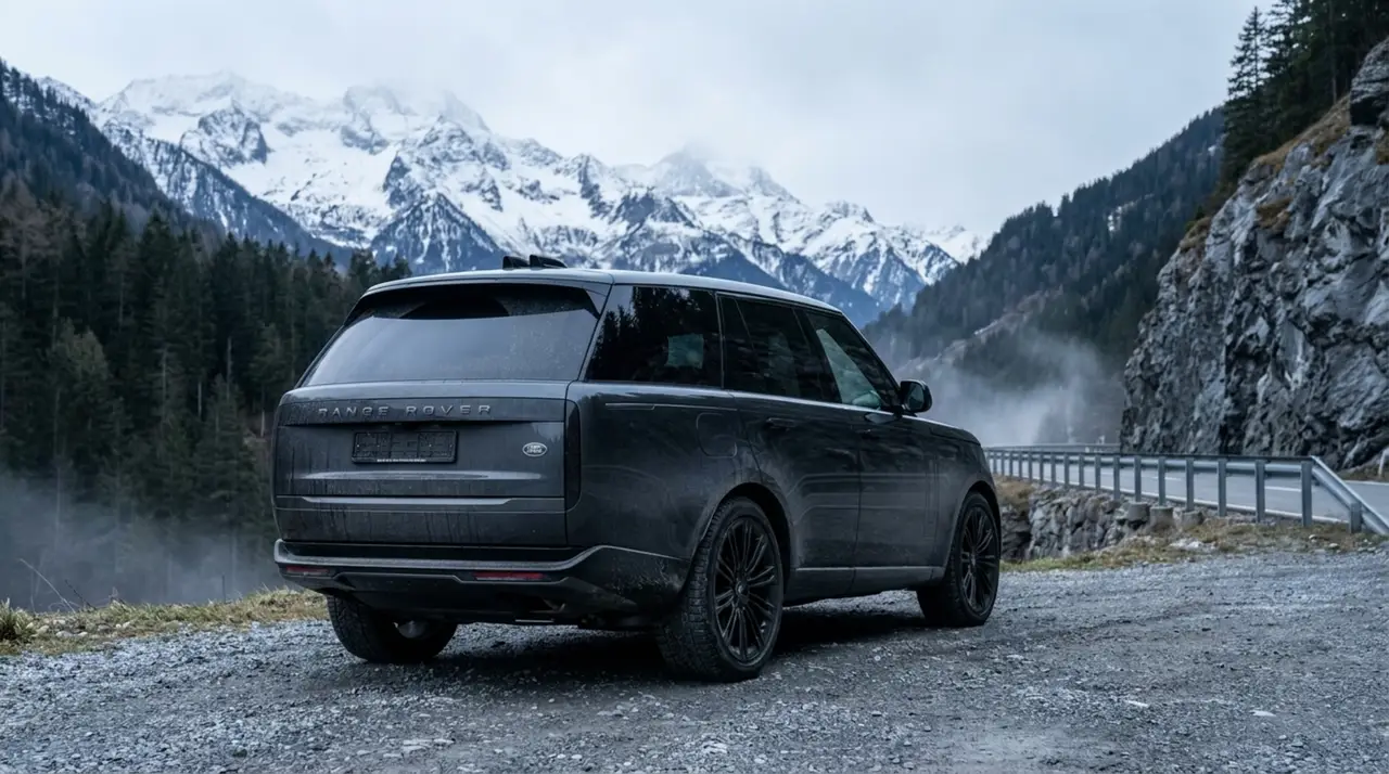 Rover Range Rover Autobiography P530 2026, vue avant — Cannes Luxury Car Rental, Cannes. Rover Range Rover Autobiography P530 in Cannes Louer un Rover Range Rover Autobiography…
