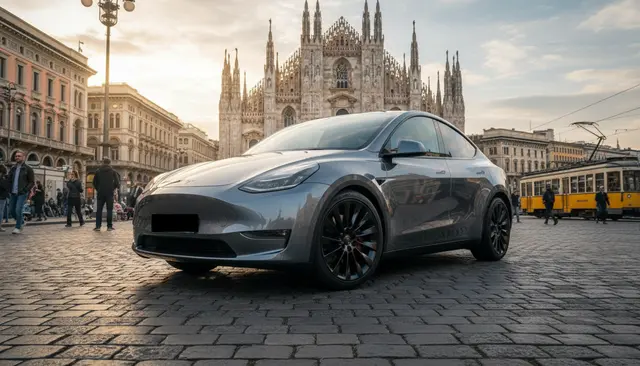 Tesla Model Y Long Range 2023 — Cannes Luxury Car Rental, Cannes