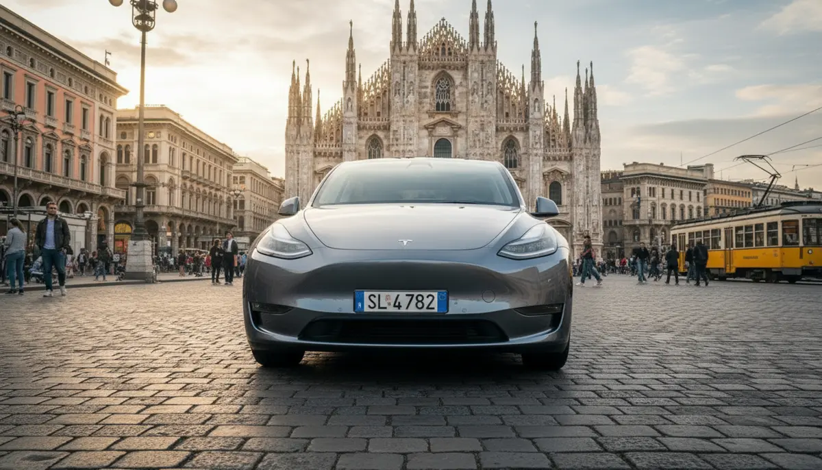 Tesla Model Y Long Range 2023, vue avant — Cannes Luxury Car Rental, Cannes. Tesla Model Y Long Range in Cannes La location d'une Tesla Model Y Long Range à Cannes…