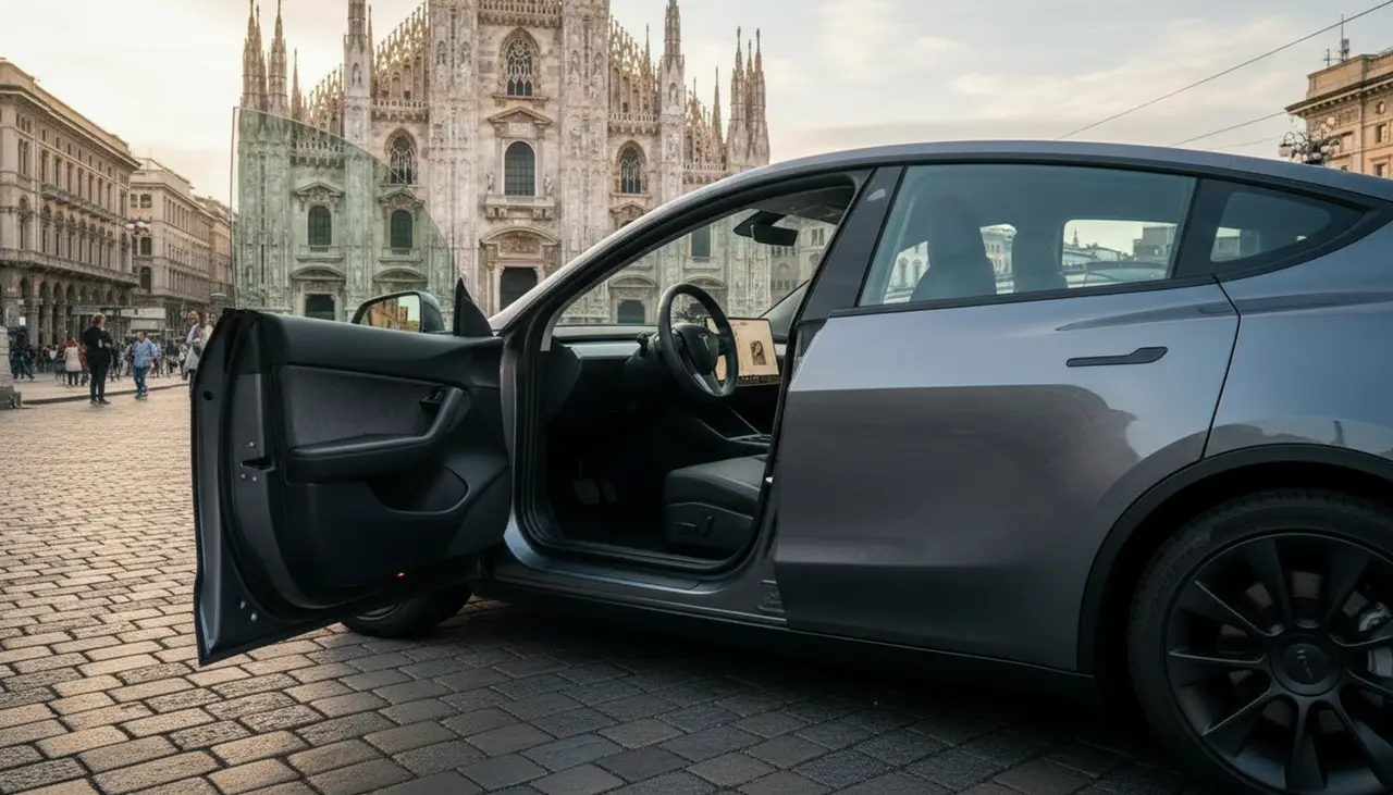 Tesla Model Y Long Range 2023, intérieur — Cannes Luxury Car Rental, Cannes. Tesla Model Y Long Range in Cannes La location d'une Tesla Model Y Long Range à Cannes…